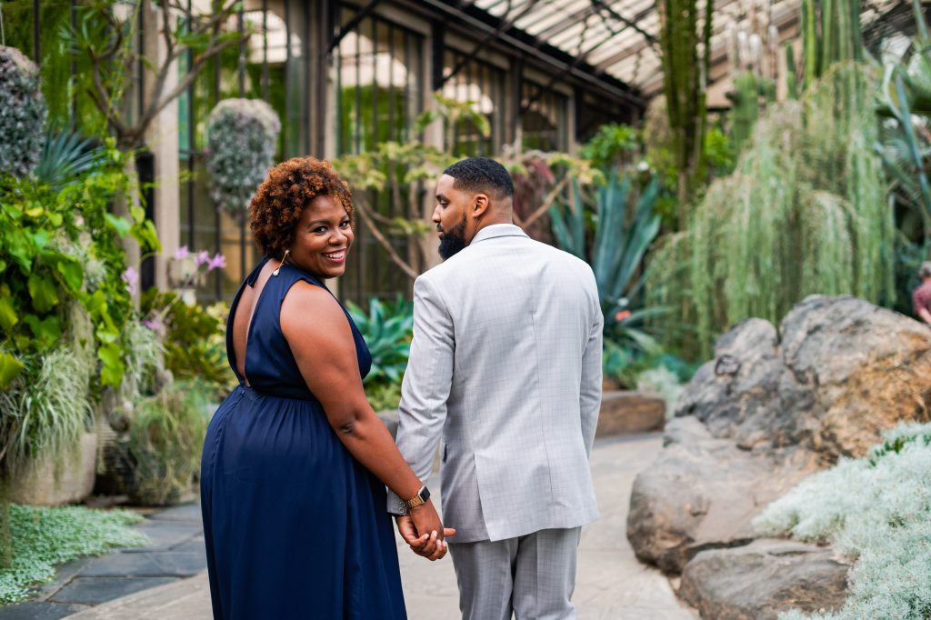 Longwood Gardens Engagement Photos Nick Wallace Photography